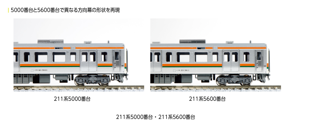 Kato 10-1862 N規 211系5600番台+313系2600系(東海道本線) 電車