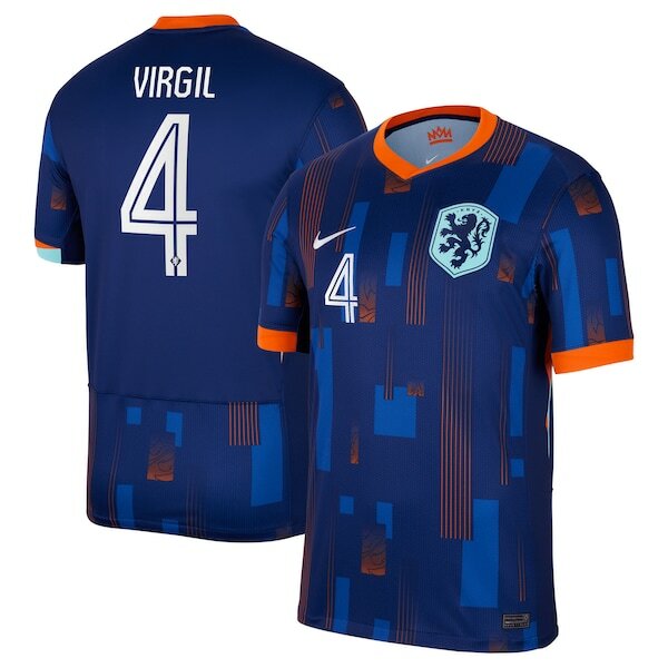 2024 Netherlands Away Shirt with Nameset