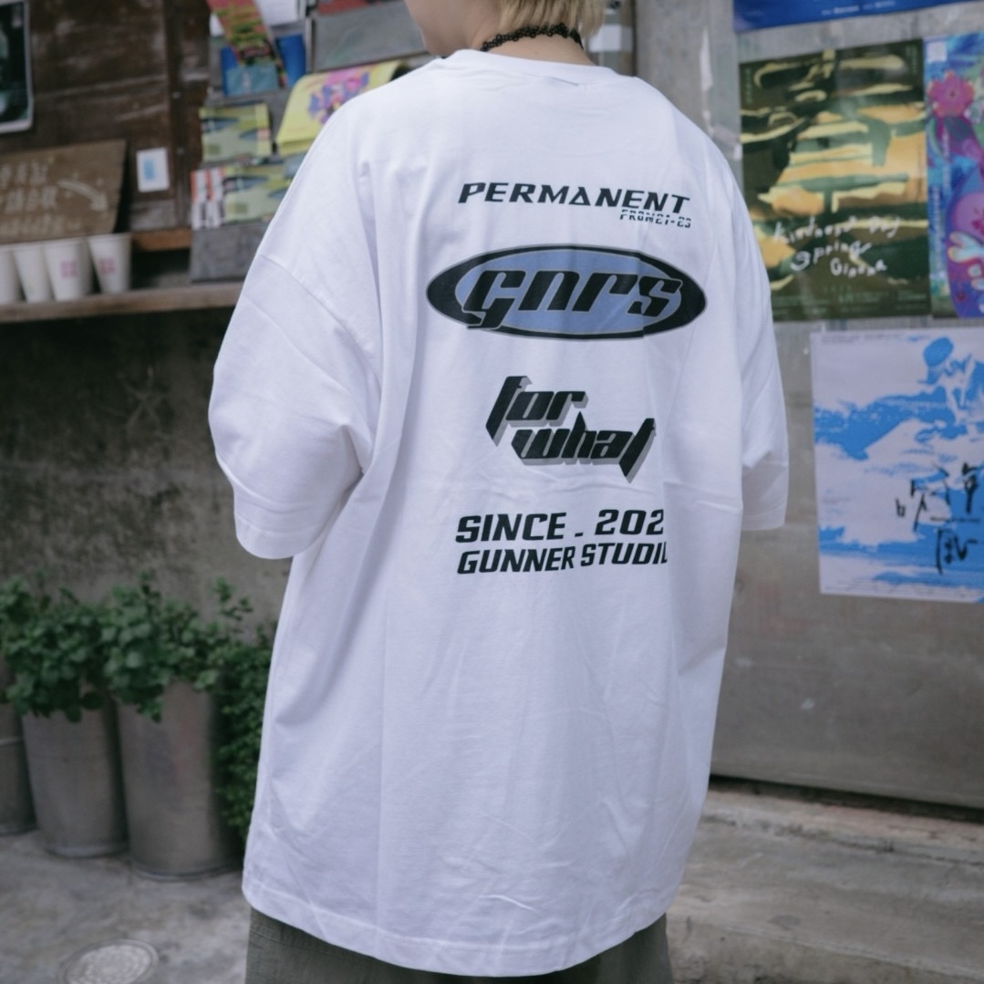 自訂款 韓版 GNRS 英文字母TEE 短袖 男女款 970