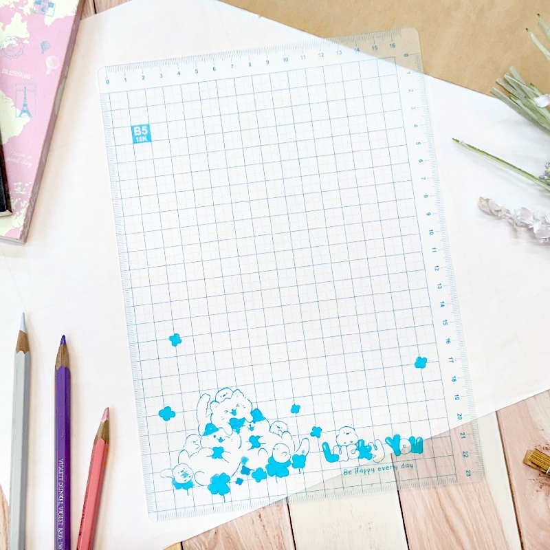 四季紙品 霧透製圖墊板B5 【DB0031】