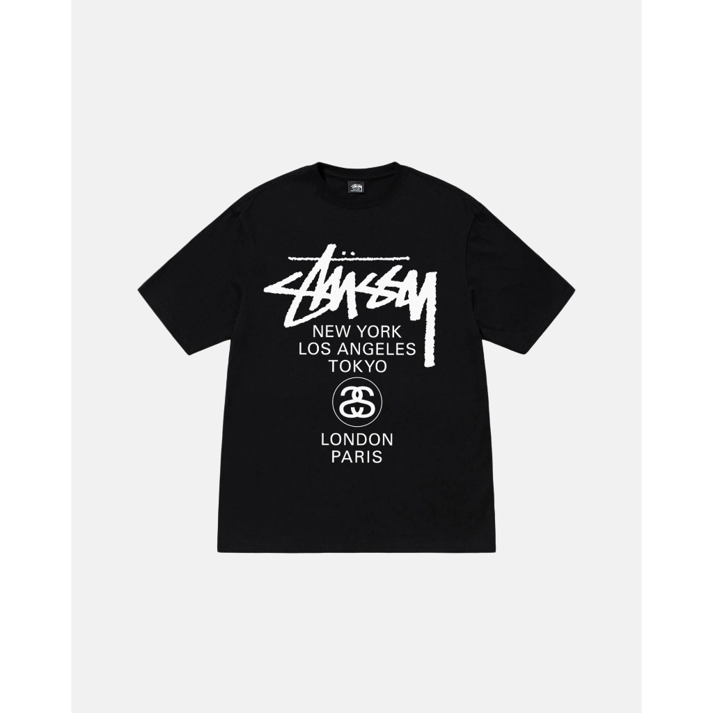 2025SS STUSSY WORLD TOUR TEE 熱門款 世界巡迴 短T 現貨 3903962
