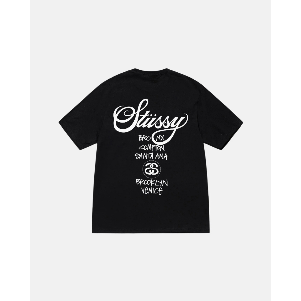 2025SS STUSSY WORLD TOUR TEE 熱門款 世界巡迴 短T 現貨 3903962