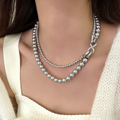 【貝珠綻】雙層貝珍珠可拆分項鍊