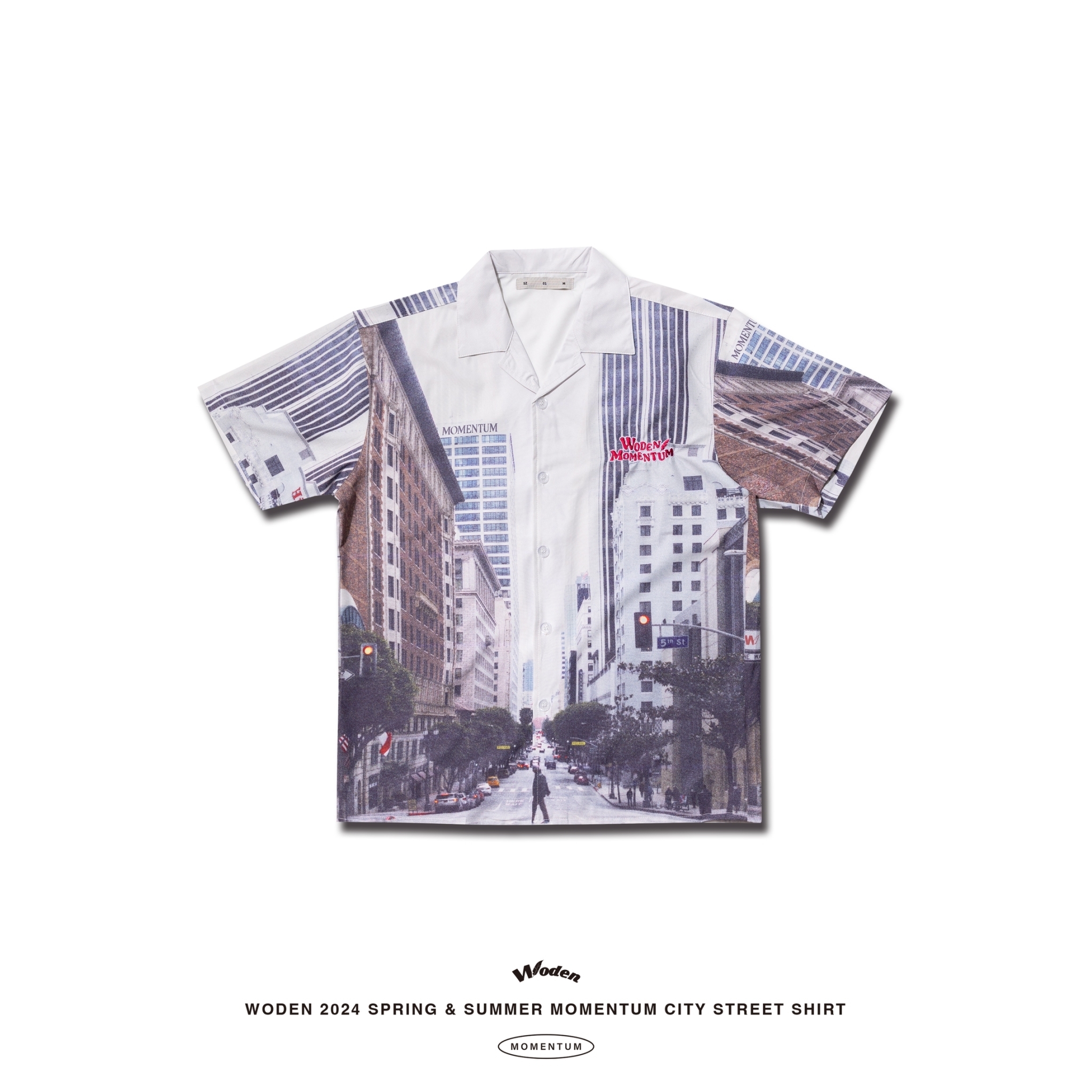 WODEN 2024 Spring & Summer  026 Momentum City Street Shirt