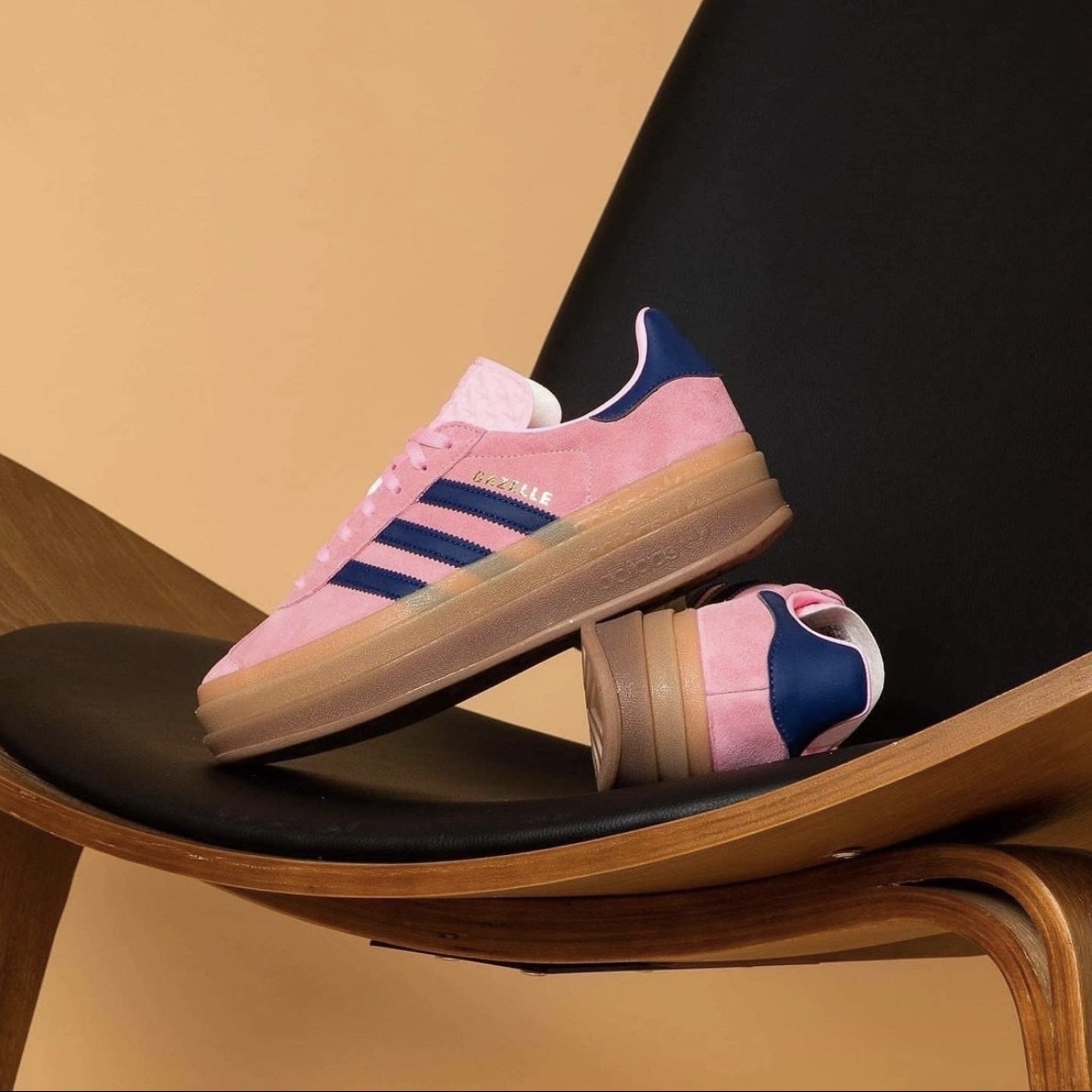 Adidas Originals Gazelle Bold 粉紫 焦糖底 厚底 堆疊 女鞋 H06122