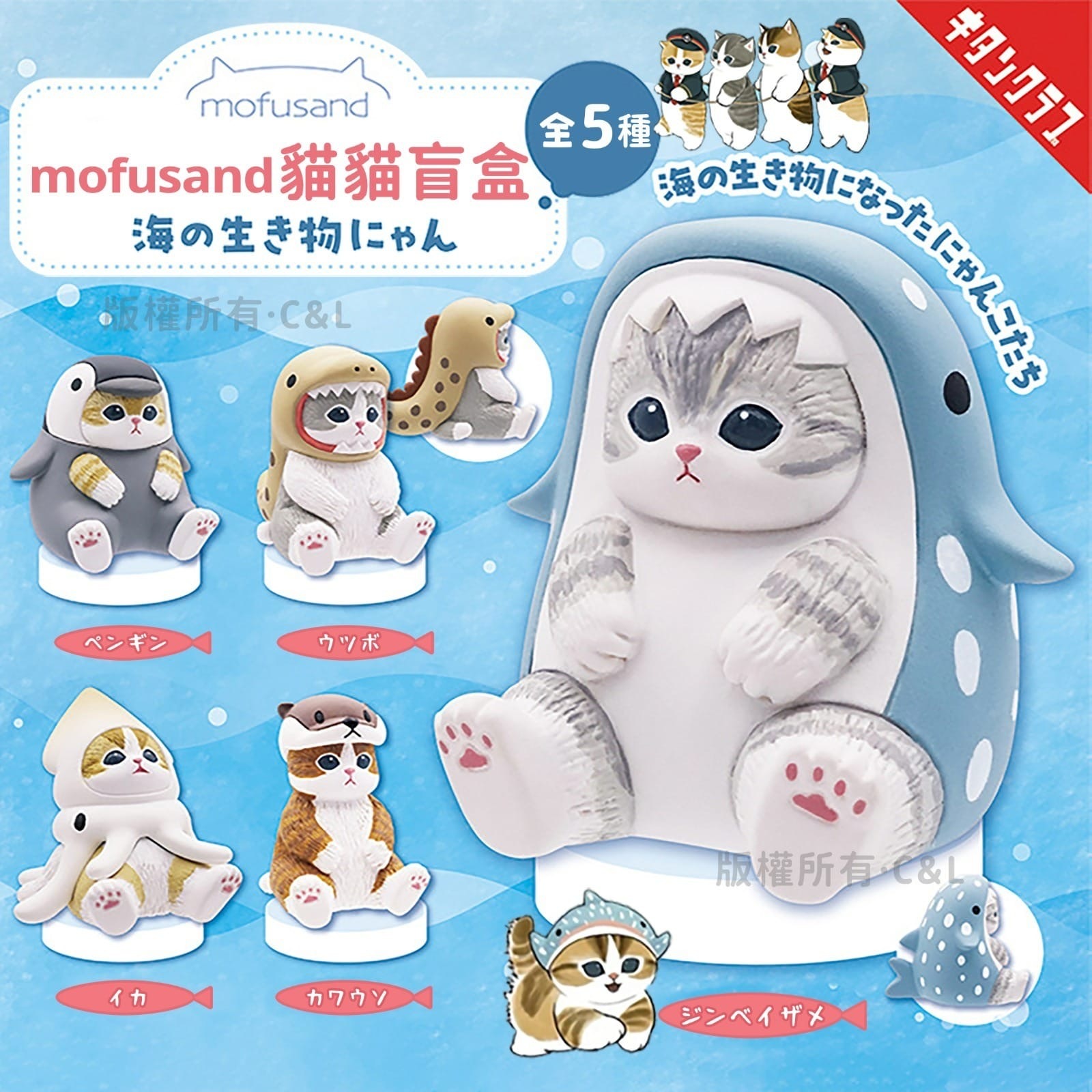 Mofusand貓貓盲盒