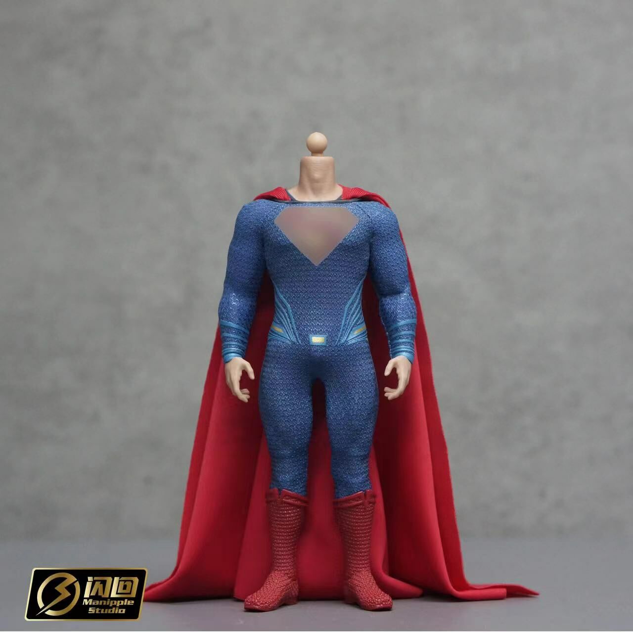 閃回 manipple studio スーパーマン ヘッドパーツ付き Manipple 1/12