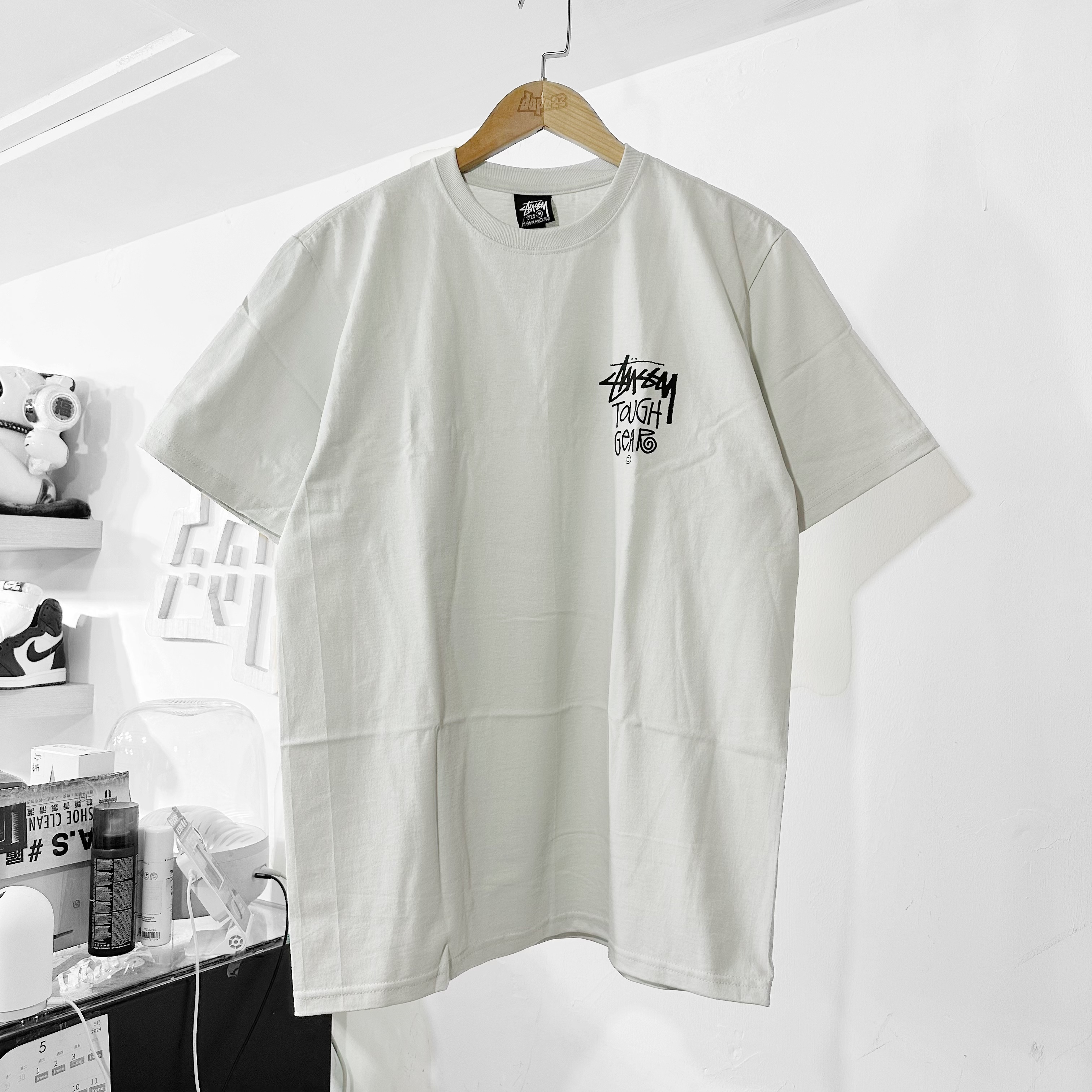 STUSSY TOUGH GEAR TEE - FOG（GREY灰色）