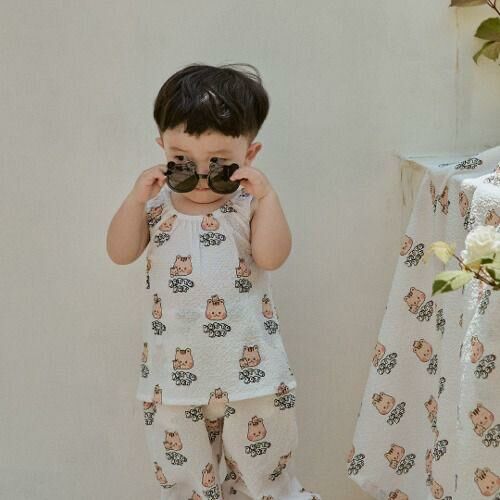 DOTtwins泡泡紗系列-無袖上衣