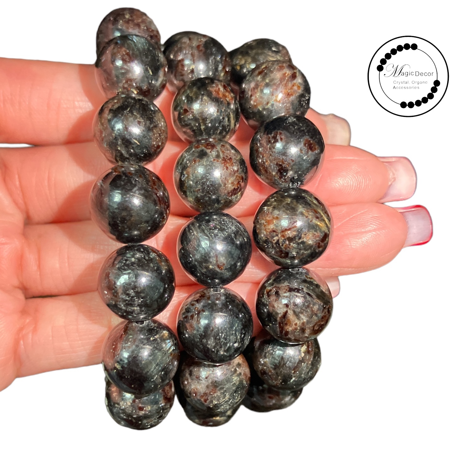 250809 - C32 12mm+金運藍閃石手串