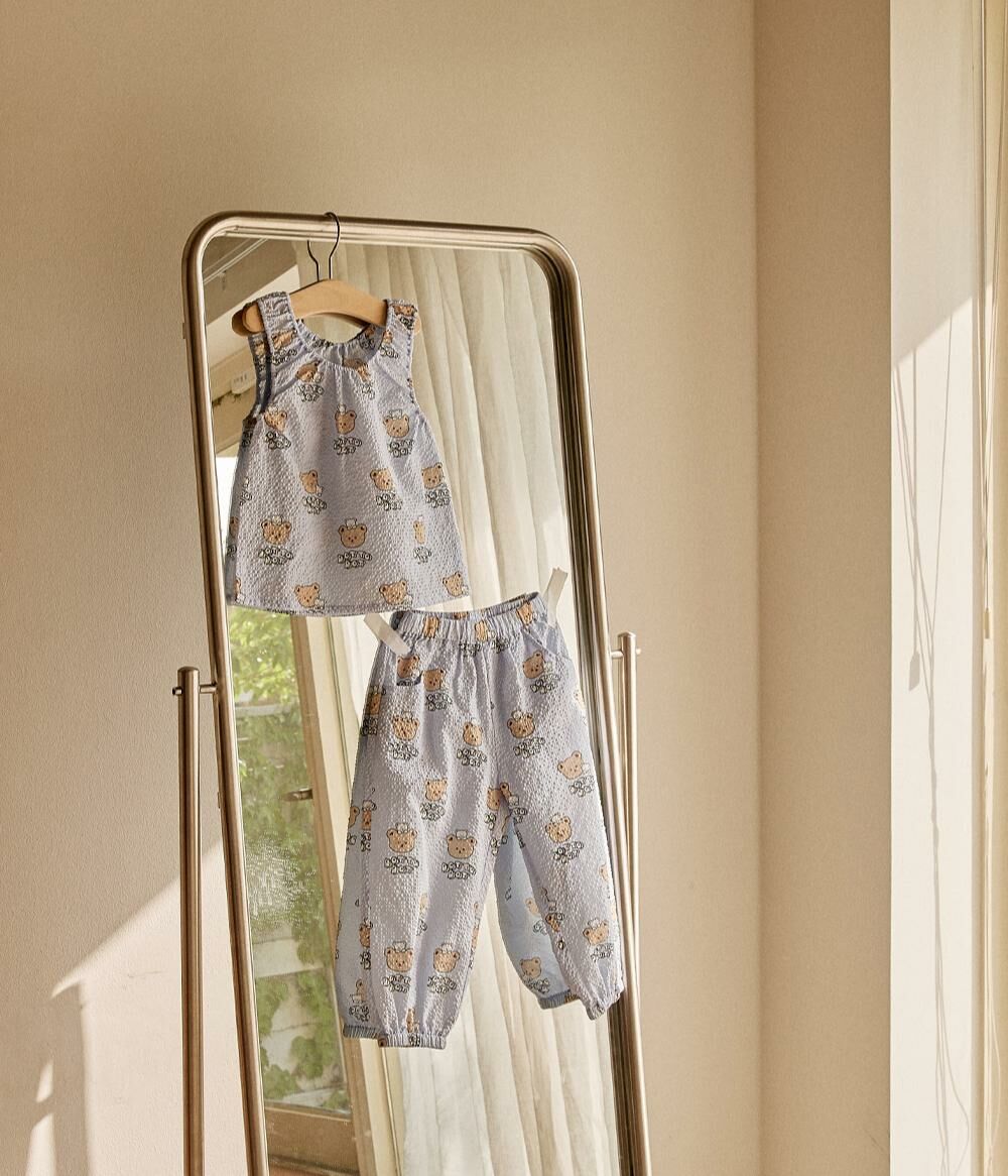 DOTtwins泡泡紗系列-休閒寬松褲