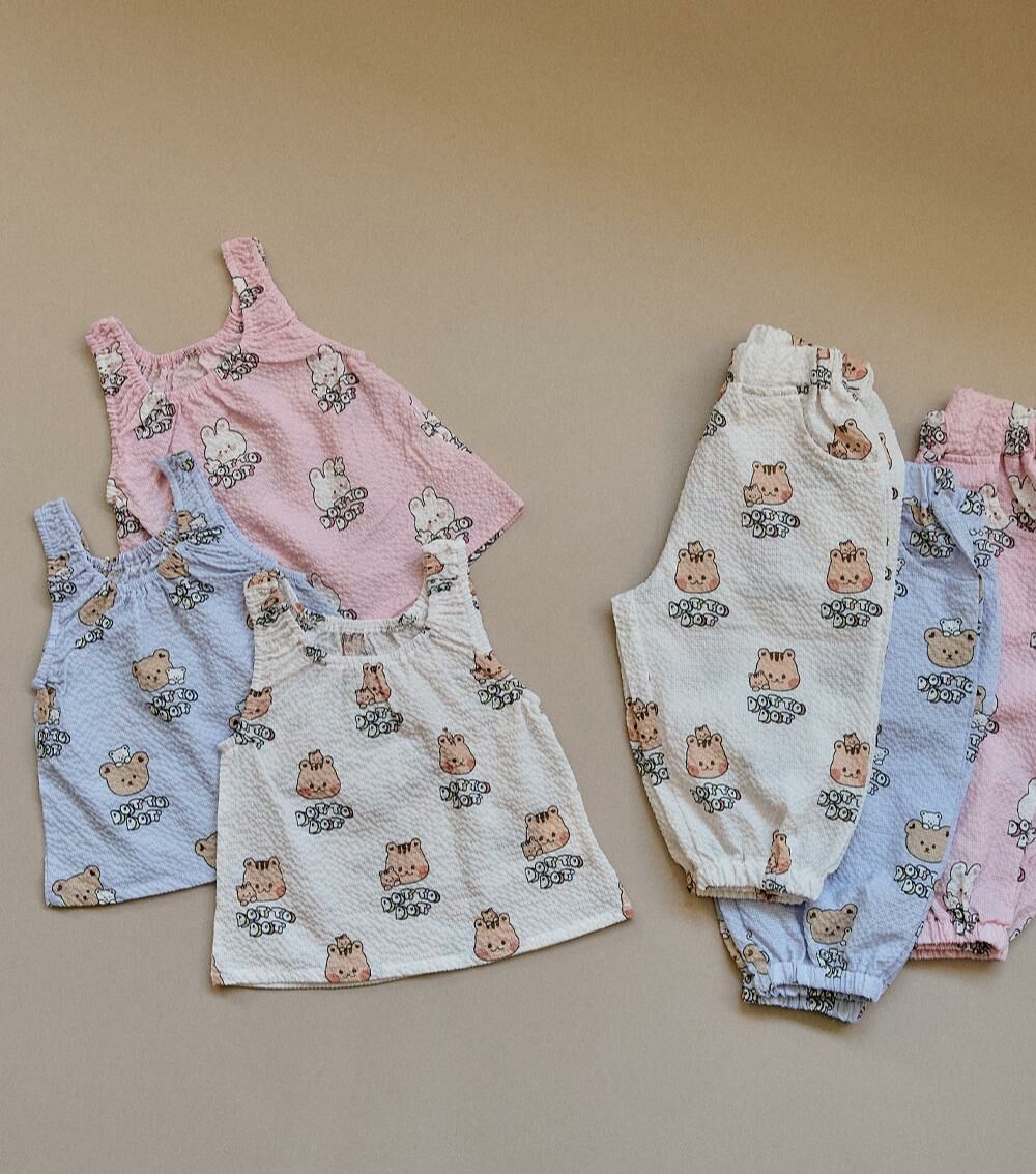 DOTtwins泡泡紗系列-休閒寬松褲