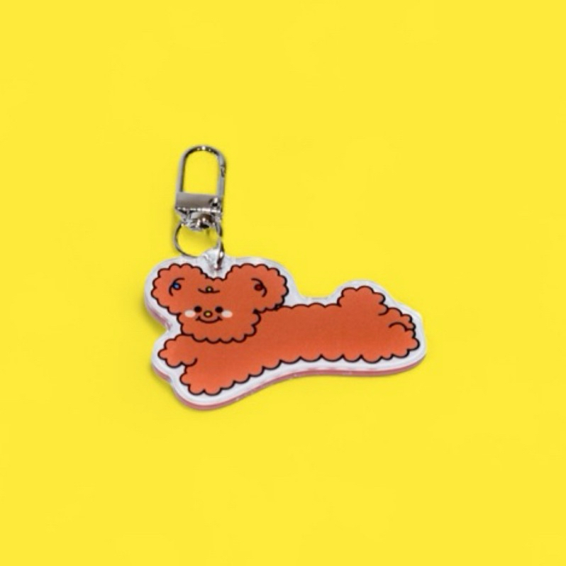 飛越puppy 壓克力鑰匙圈｜波波冰狗室