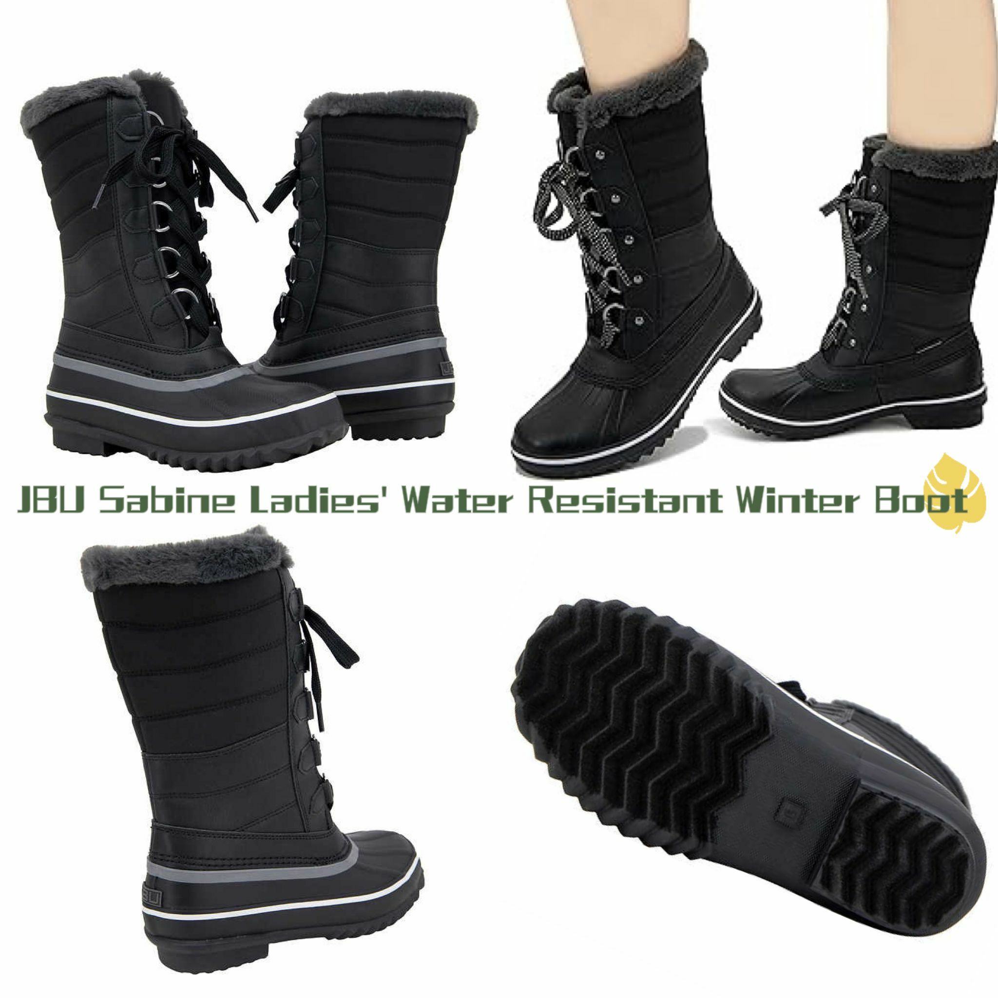 【現貨】JBU Sabine Water Resistant Winter F051702 女裝靴