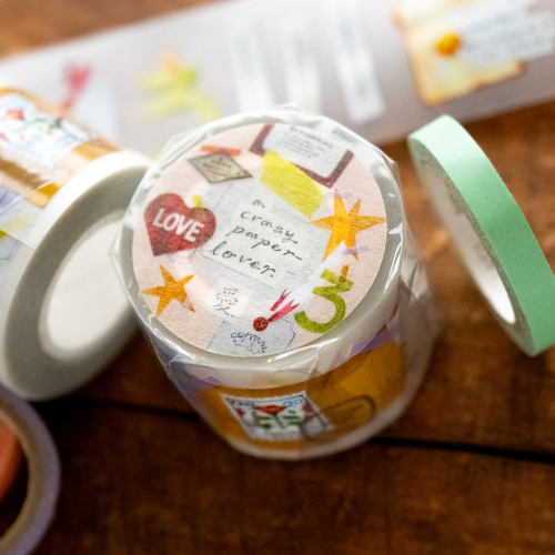 紙片收集 PET膠帶｜OURS森林好朋友