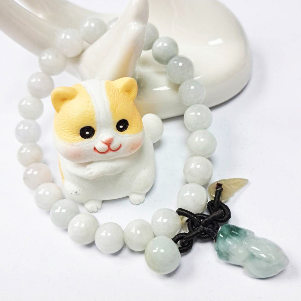 玉貔貅手珠8mm【十方】131205