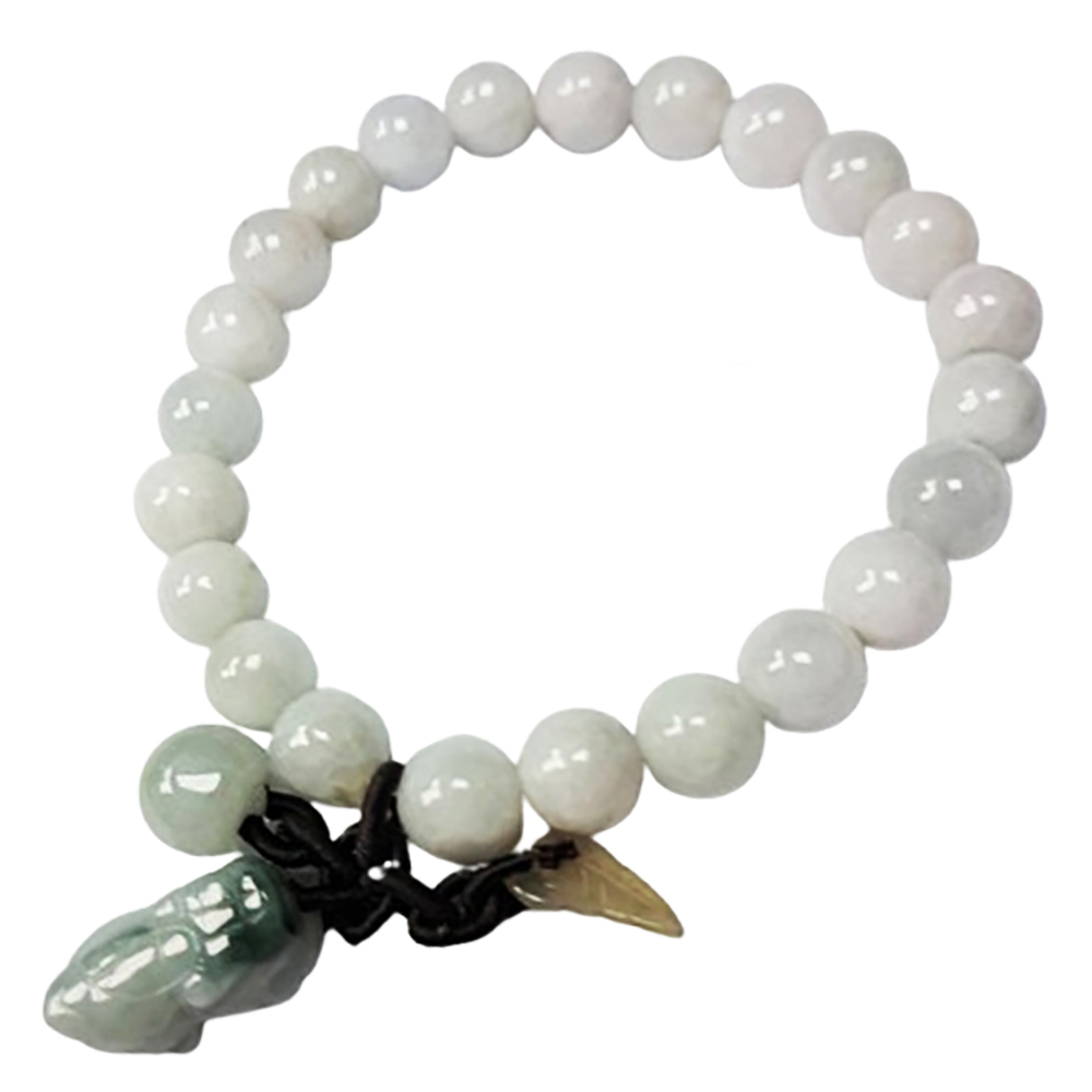 玉貔貅手珠8mm【十方】131205