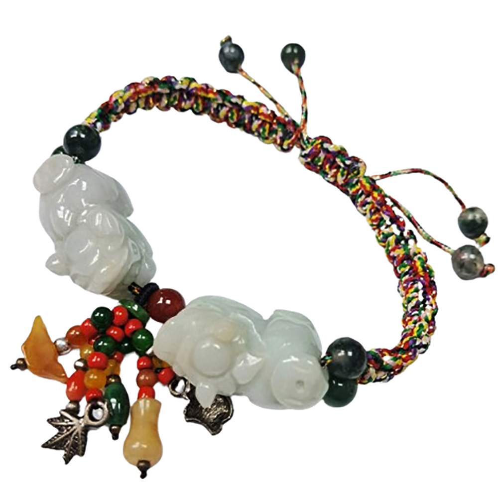 玉貔貅五色線手鍊【十方】134383