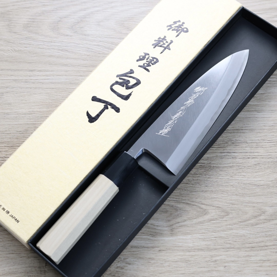 山脇刃物/鄉右馬允義弘 出刃 165mm 銀三鋼