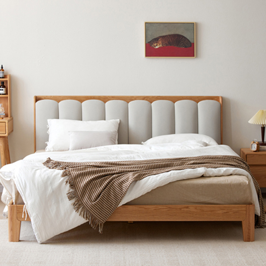 京典琴鍵實木床架 JD-N1013