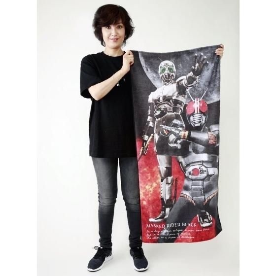 231028 Pbandai 預訂2025/7月 菅原芳人計画　仮面ライダーBLACK／シャドームーン　バスタオル