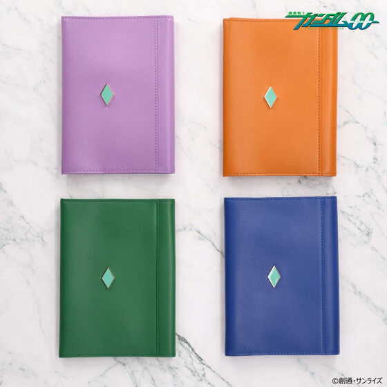 Pbandai 預訂2024/9月 機動戦士ガンダム00　革小物・スカーフアイテム　ブックカバー (全4種)