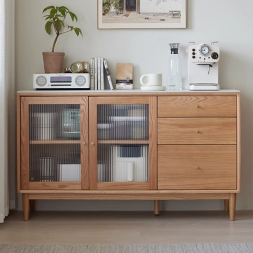 京典實木餐邊櫃A款  JD-N1141