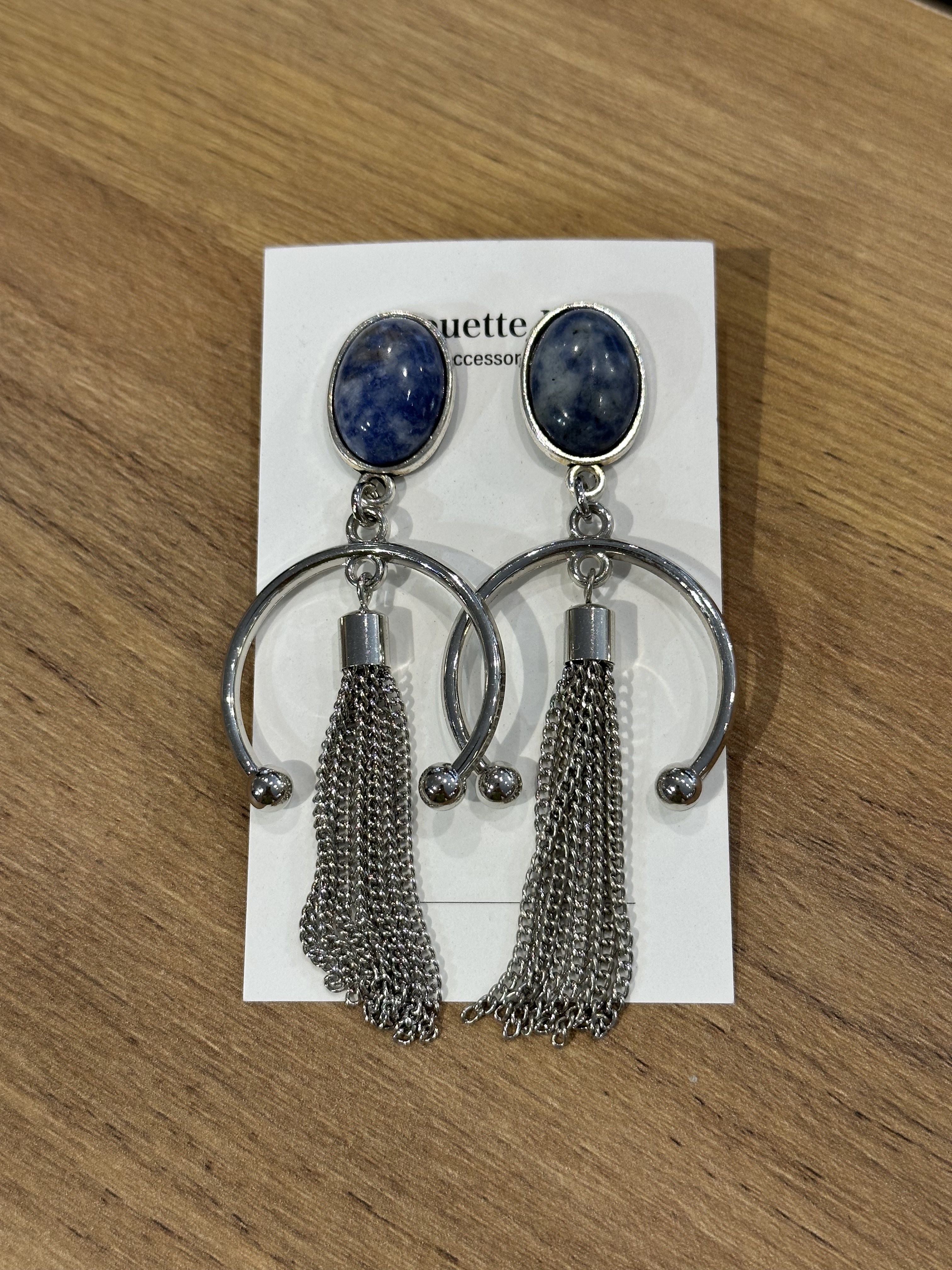 [Chouette Me.] stone tassel