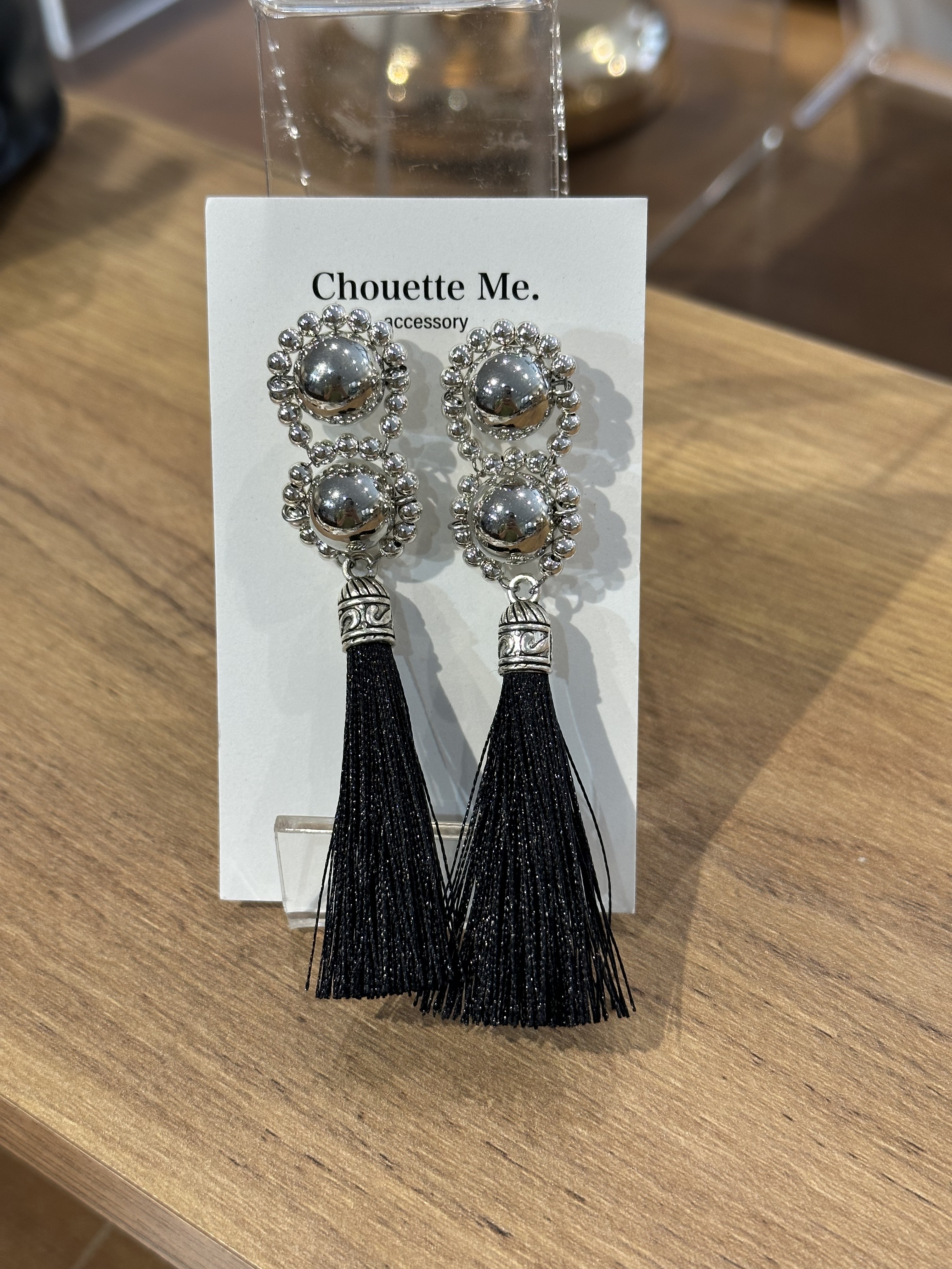[Chouette Me.] mar tassel black