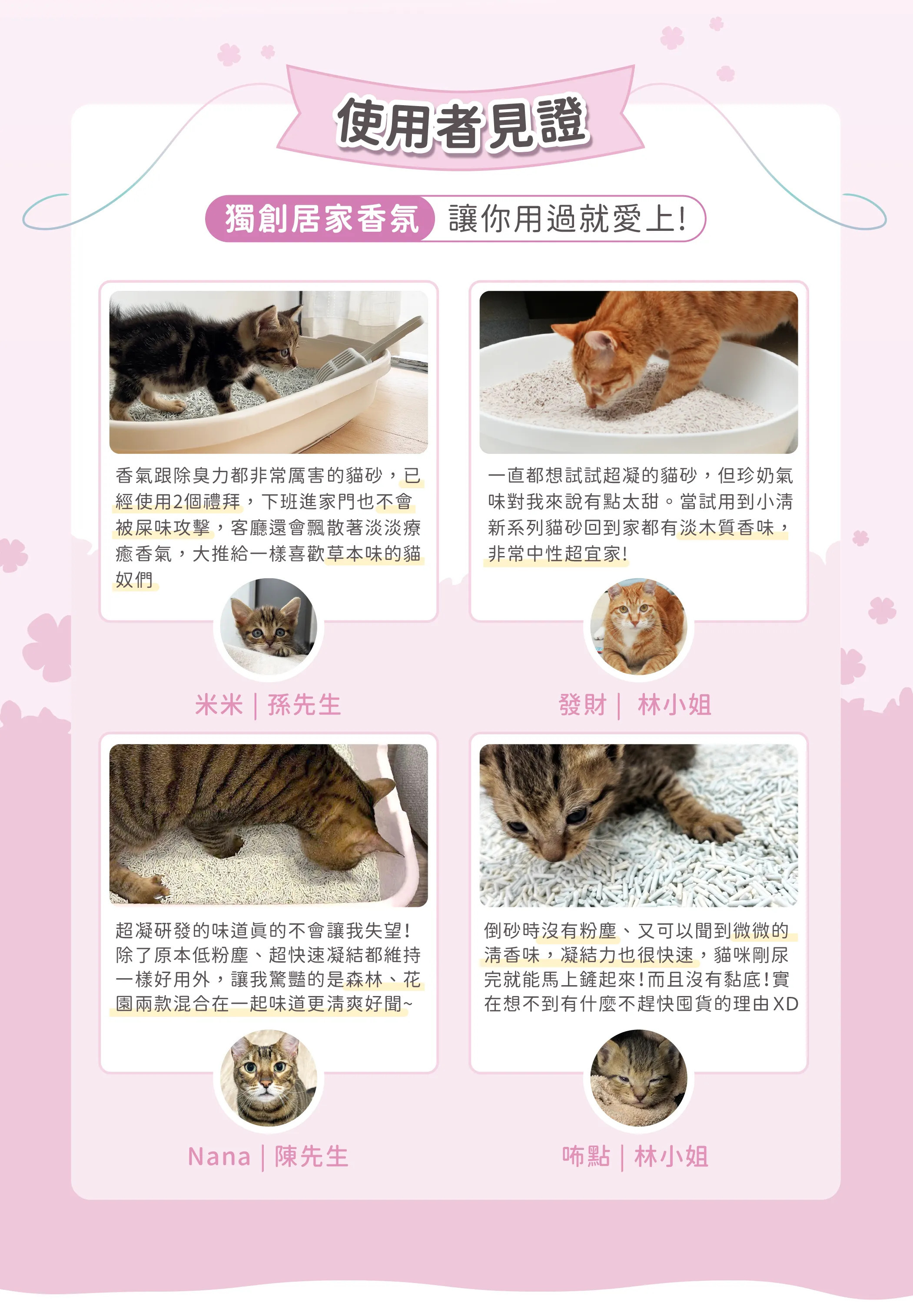 超凝小姐｜益生菌除臭豆腐砂【居家小清新】