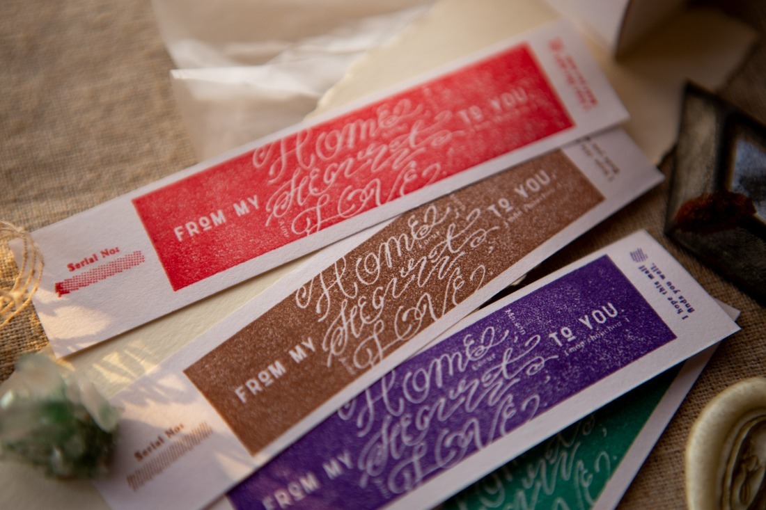 OURS｜Love Label 實木印章