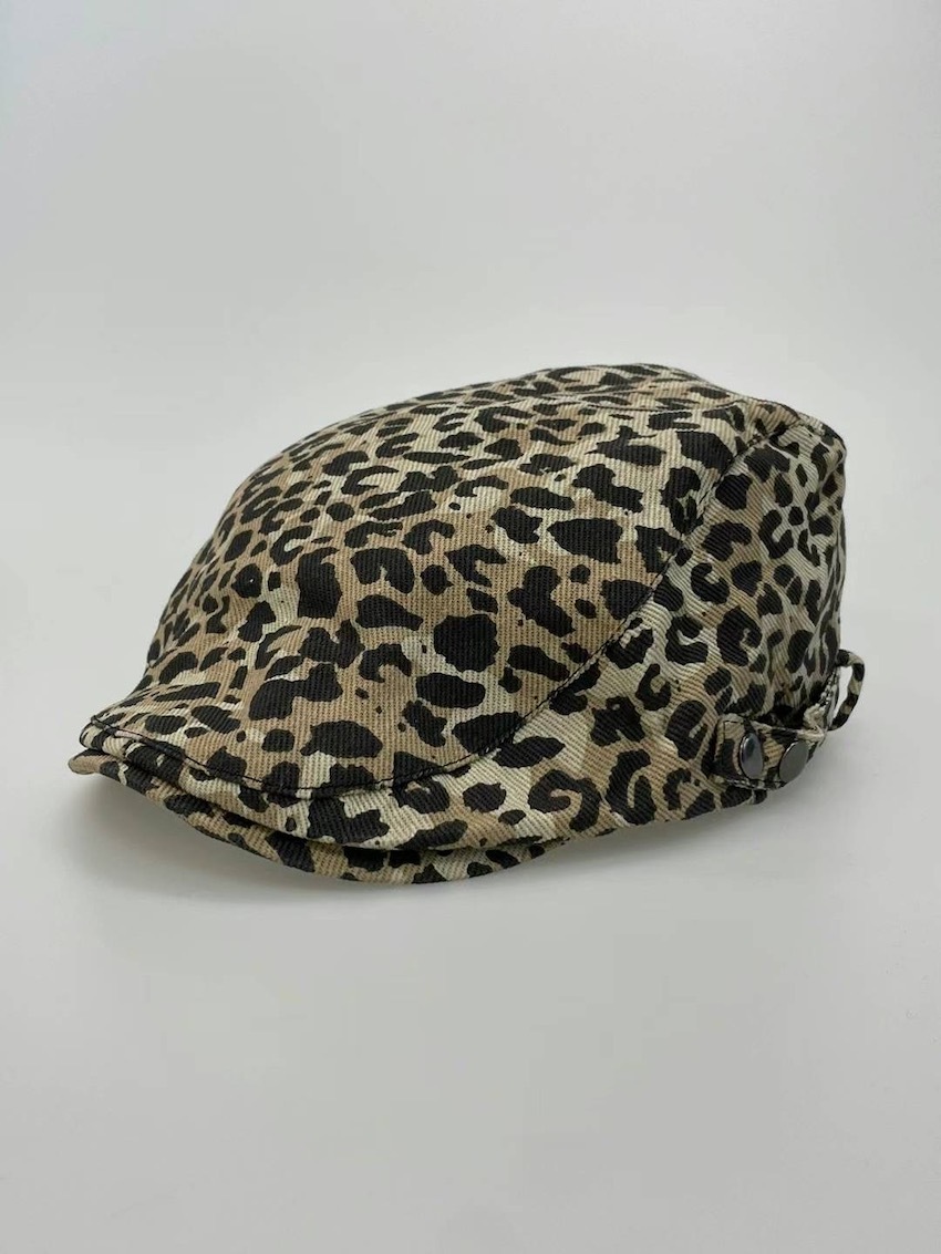 2way Shibuya leopard flat cap
