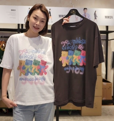 韓國代購 AMBLER 彩虹唄唄熊TOPAM0519