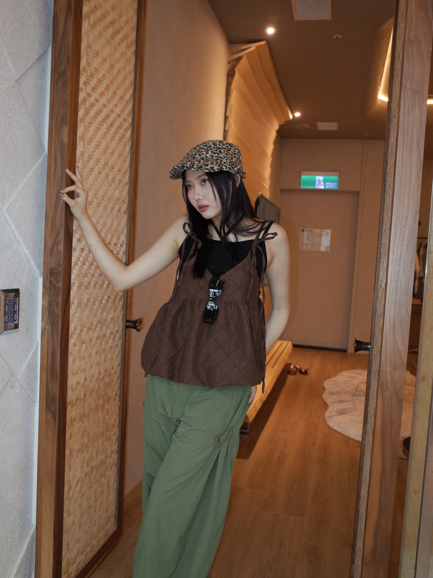 2way Shibuya leopard flat cap