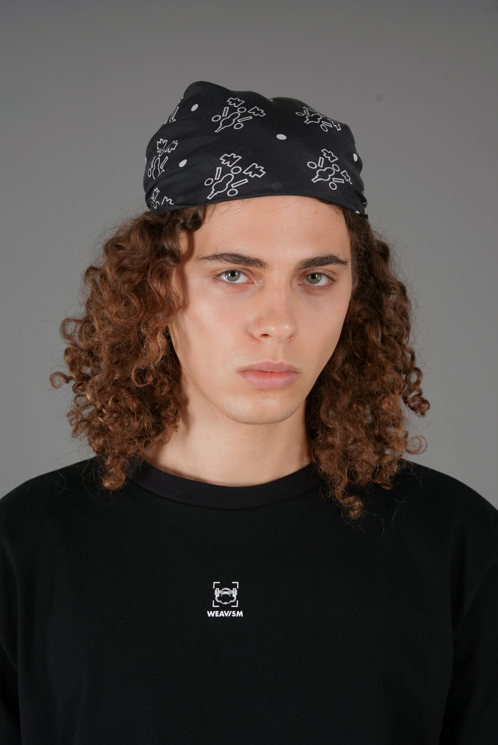 Monogram 印花絲巾