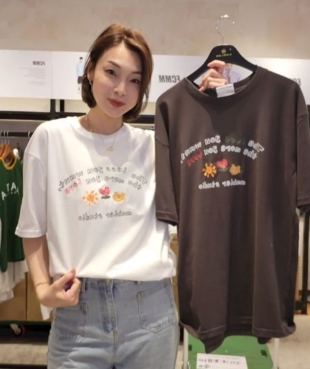 韓國代購 AMBLER 24年新款短袖TOPAM0517