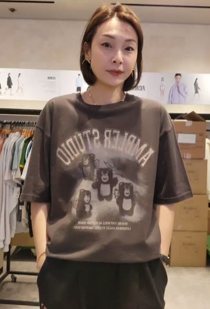 韓國代購 AMBLER 24年新款短袖TOPBS302