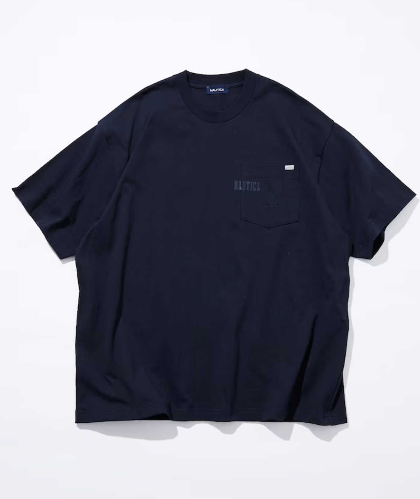 【NAUTICA】Pigment Dyed Hidden Logo SS PKT Tee NAUTICA ( JAPAN ) Garment Dyed Hidden Logo S/S PKT Tee – cotwohk