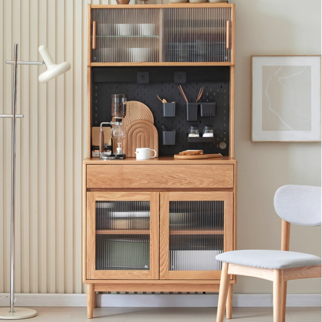 京典實木餐邊櫃B款  JD-N1142