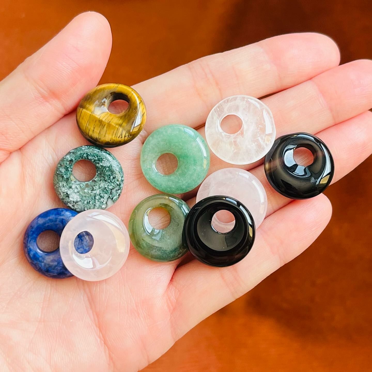 [原石] 水晶平安扣