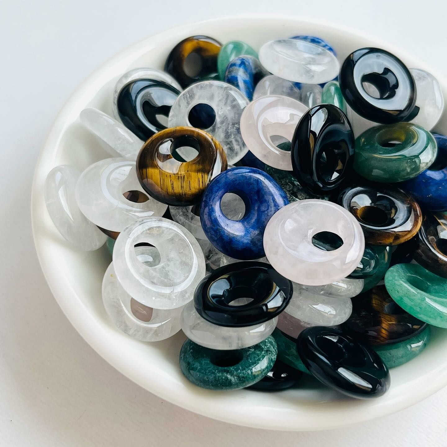 [原石] 水晶平安扣