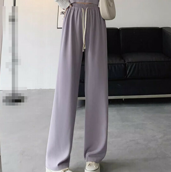 Hot Selling Thin Loose Casual Pants [Purple Extended Style] [S-XL] (Please contact customer service to confirm the delivery size after placing the order)