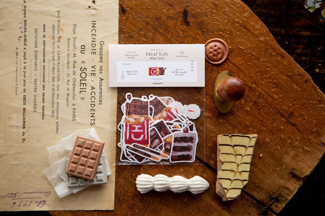 OURS - Chocolate Lifes Ours Sticker Pack