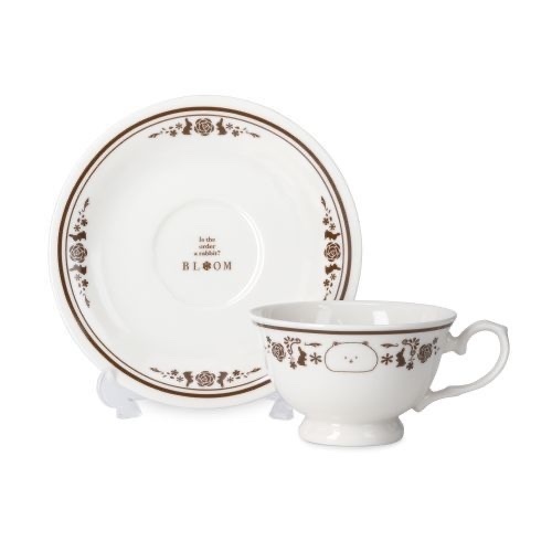 預訂2024/9月 ご注文はうさぎですか? BLOOM 描き下ろし 素敵なティータイム Ver. ティッピー カップ & ソーサー