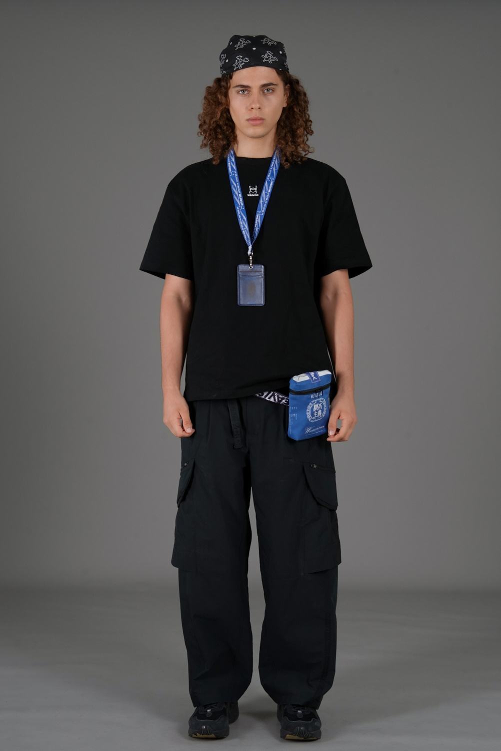 戒菸肩腰兩用包 - 藍(長壽)