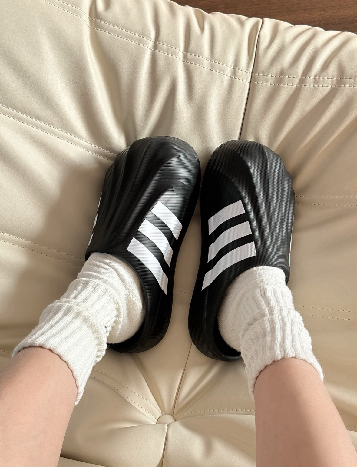 Adidas adiFOM Superstar Mule 穆勒鞋 拖鞋 貝殼頭 防水 黑IG8277 白IF6184/預購