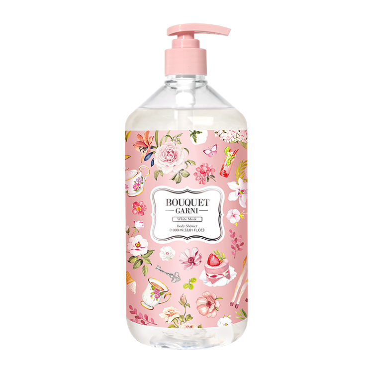 璞珈妮 香水沐浴露 1000ml【白麝香】-Bouquet Garni