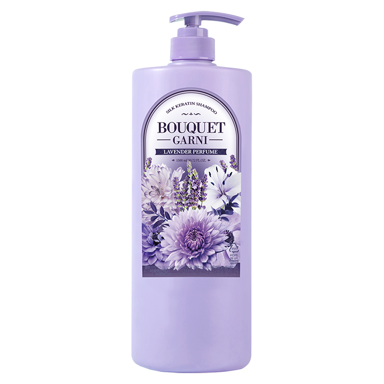 璞珈妮 角蛋白柔順洗髮精 1500ml【薰衣草】-BOUQUET GARNI