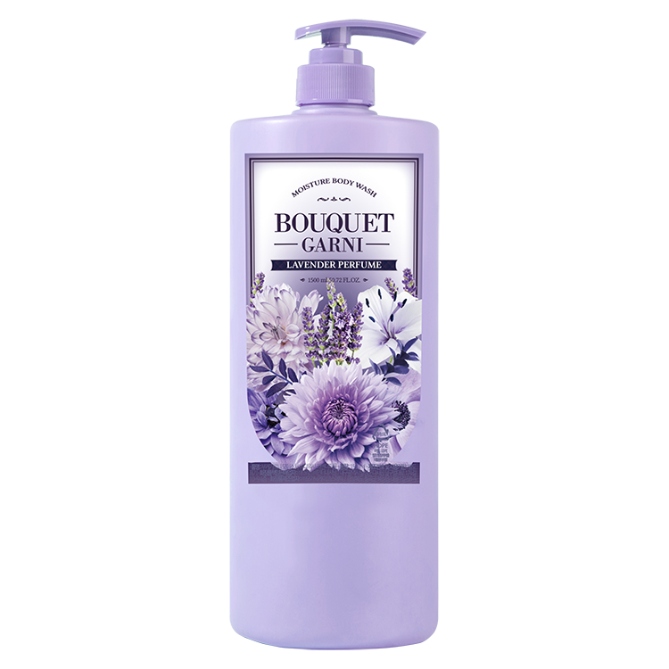 璞珈妮 水潤沐浴精 1500ml【薰衣草】-Bouquet Garni