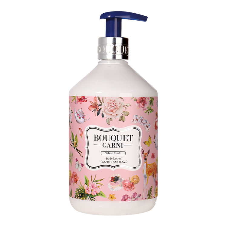 璞珈妮 香水潤膚乳液 520ml【白麝香】-Bouquet Garni